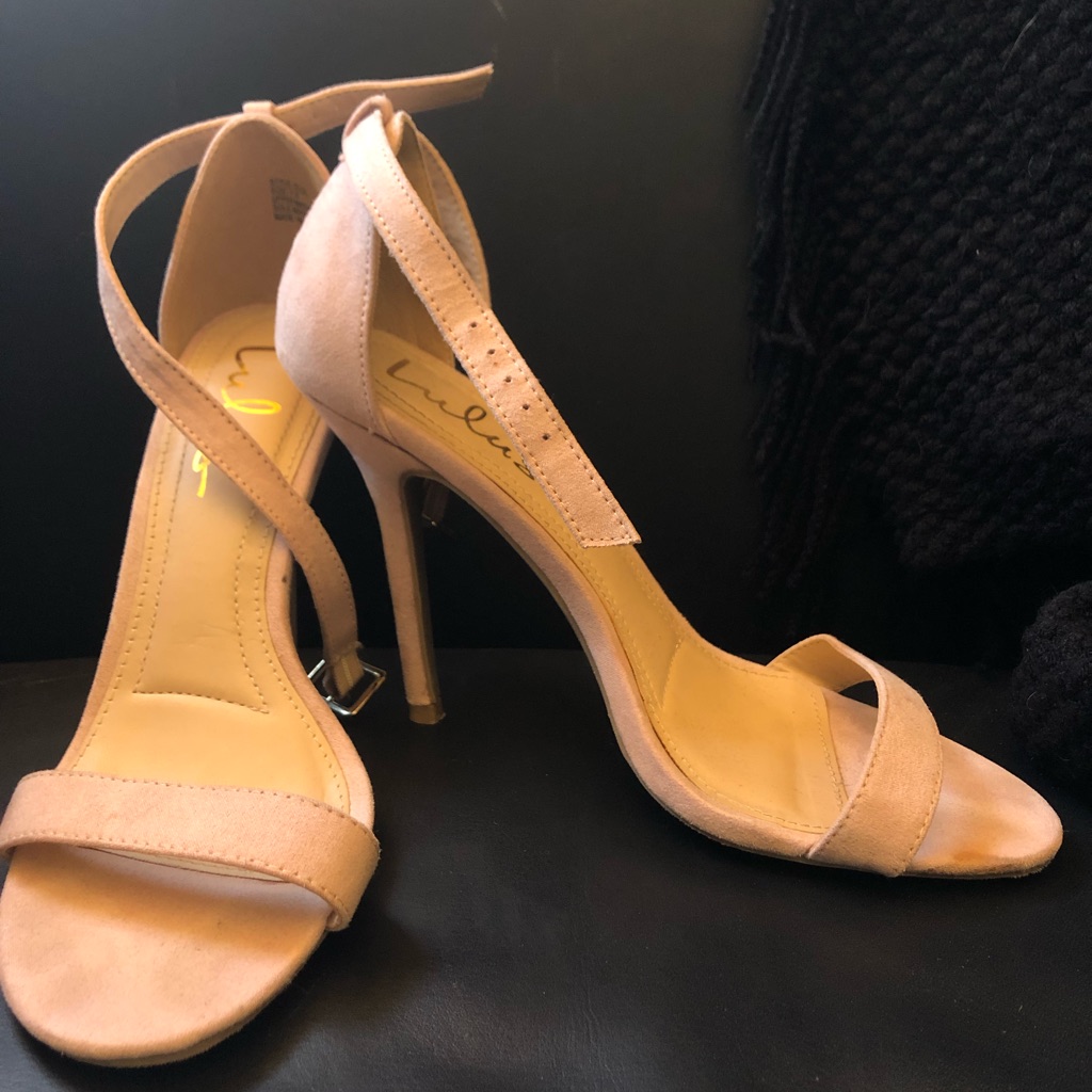 Lulus Basic Ankle Strap Heels